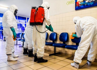 DESINFECÇÃO DE AMBIENTES